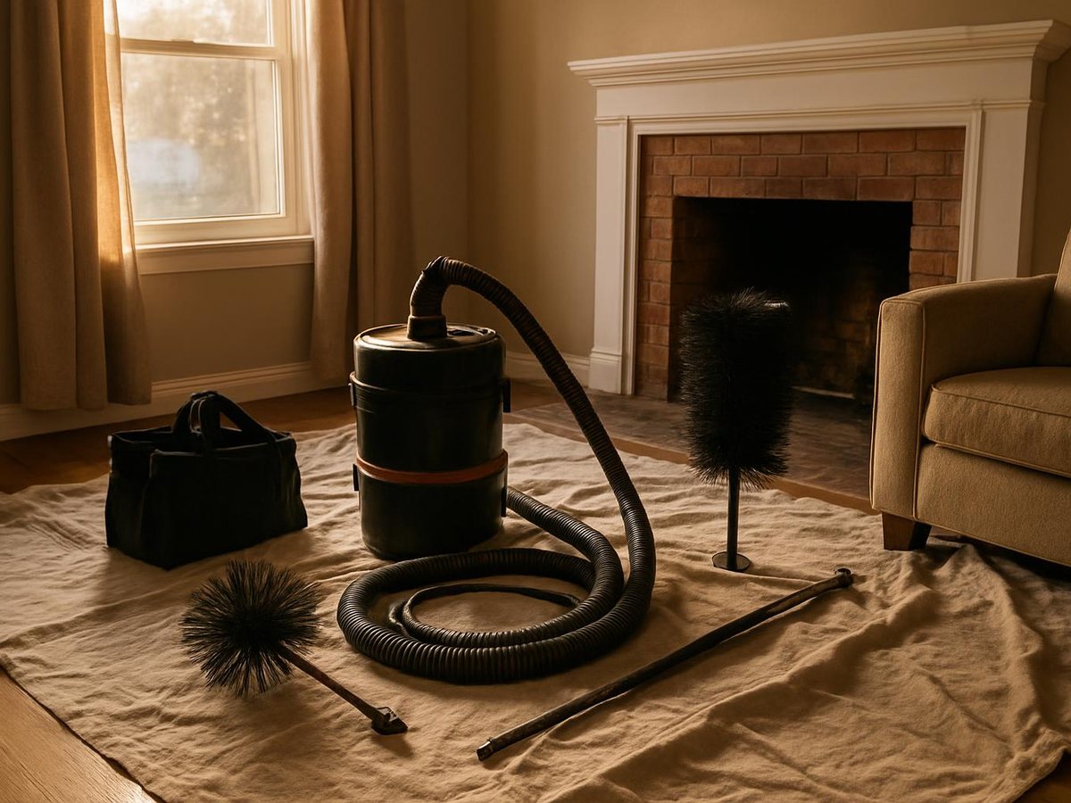 Finir Chimney Services work in Amelia